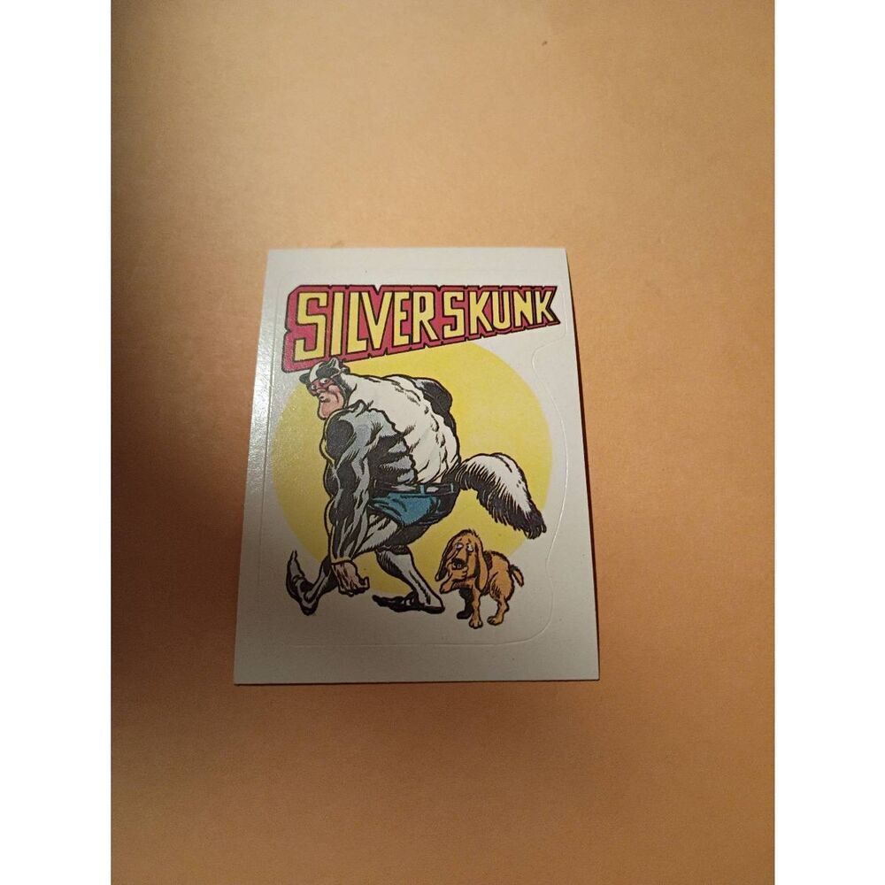 1983 General Mills Zero Heroes Trading Card Sticker Card Vintage #24